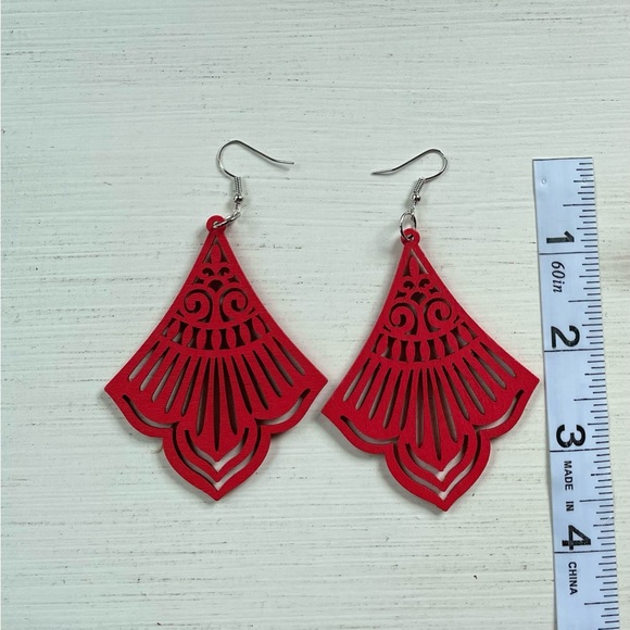 RUSTIC EARRINGS ♥️ - Picture 2 of 2